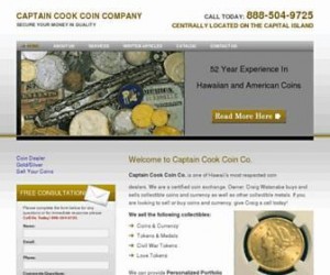 Captain Cook Coin Company Captain Cook Coin Company